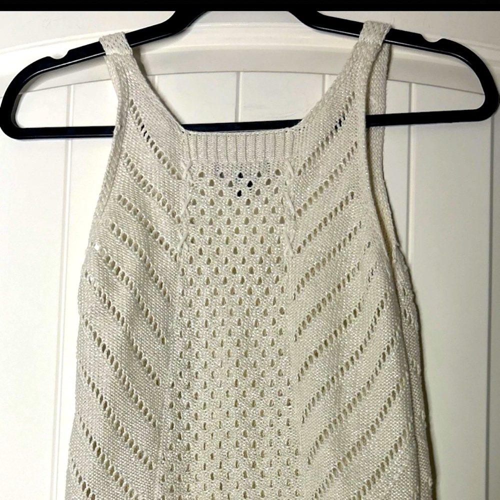 American eagle open knit tank